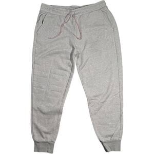 PUMA XL Minimalist Jogger Sweatpants Gray Regular Fit Modern Fleece Streetwear